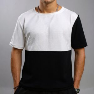 Camiseta manga corta multicolor hombre