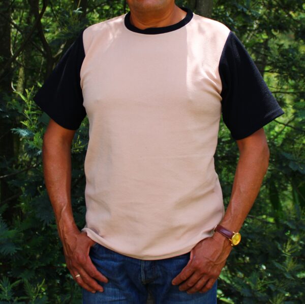 Camiseta Hombre Combinada