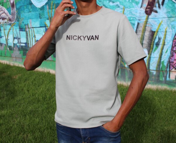 Camiseta Hombre Tela Tipo Galleta - Image 2